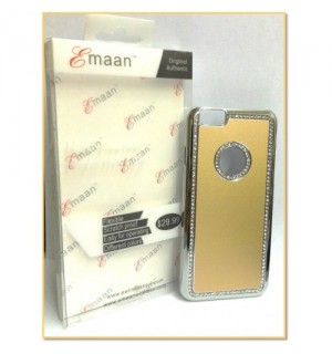 EMAAN - Luxury Diamond Crystal Rhinestone Bling Hard Case Cover For Apple iPhone 6 4.7" - GOLDEN